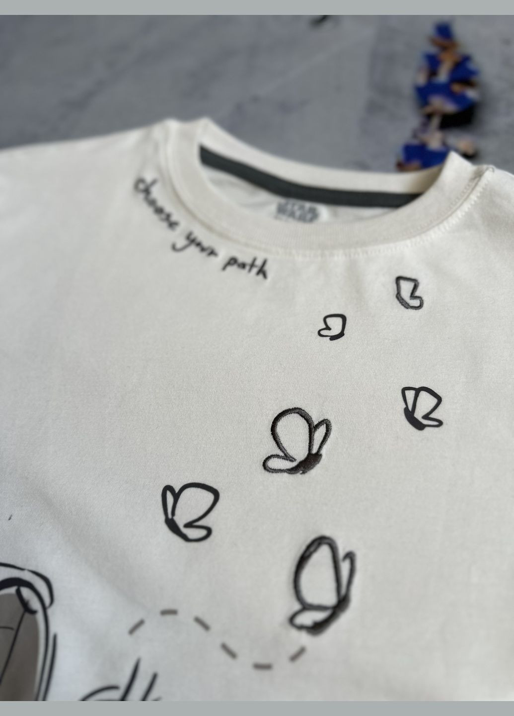 Бежева демісезонна футболка Star Wars