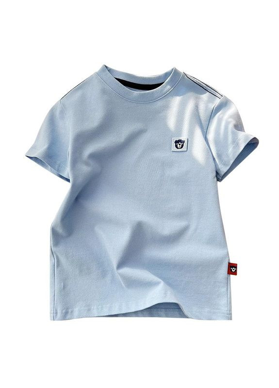 Блакитна футболка дитяча арт.7188 блакитний NEW BETTY