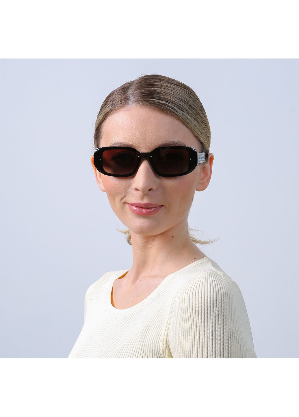 Солнцезащитные очки с поляризацией Прямоугольные женские LuckyLOOK 760-462 (326585439)