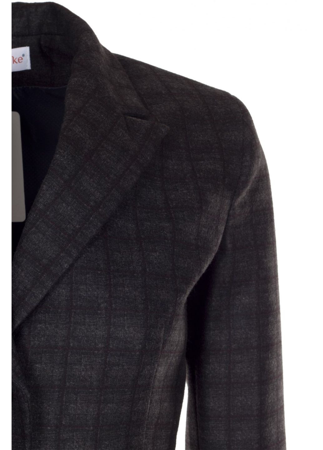 Черный женский короткий жакет в английском стиле (ll16765486) LadyLike - демисезонный