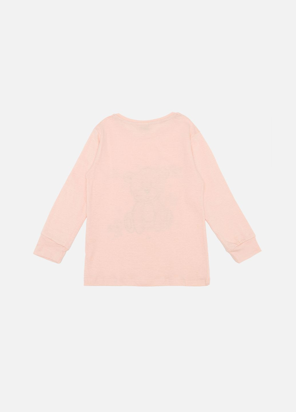 Персикова всесезон піжама для дівчинки колір персиковий цб-00258233 MINI NIGHT