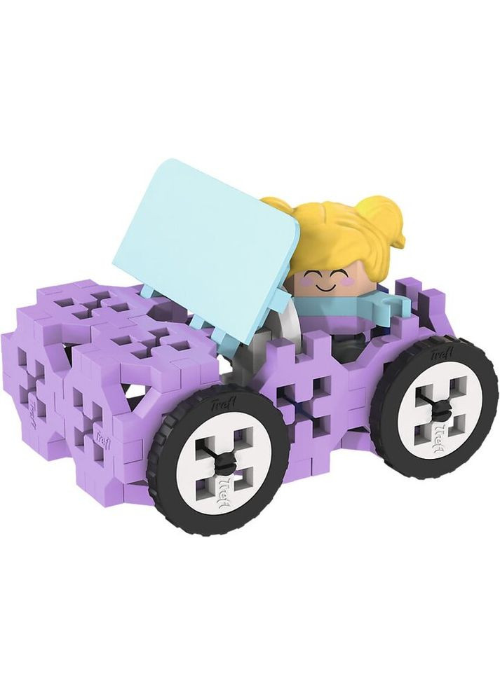 Конструктор Connect Машина 62043 42 эл. Разноцветный shop (5900511620436) Trefl (362979674)