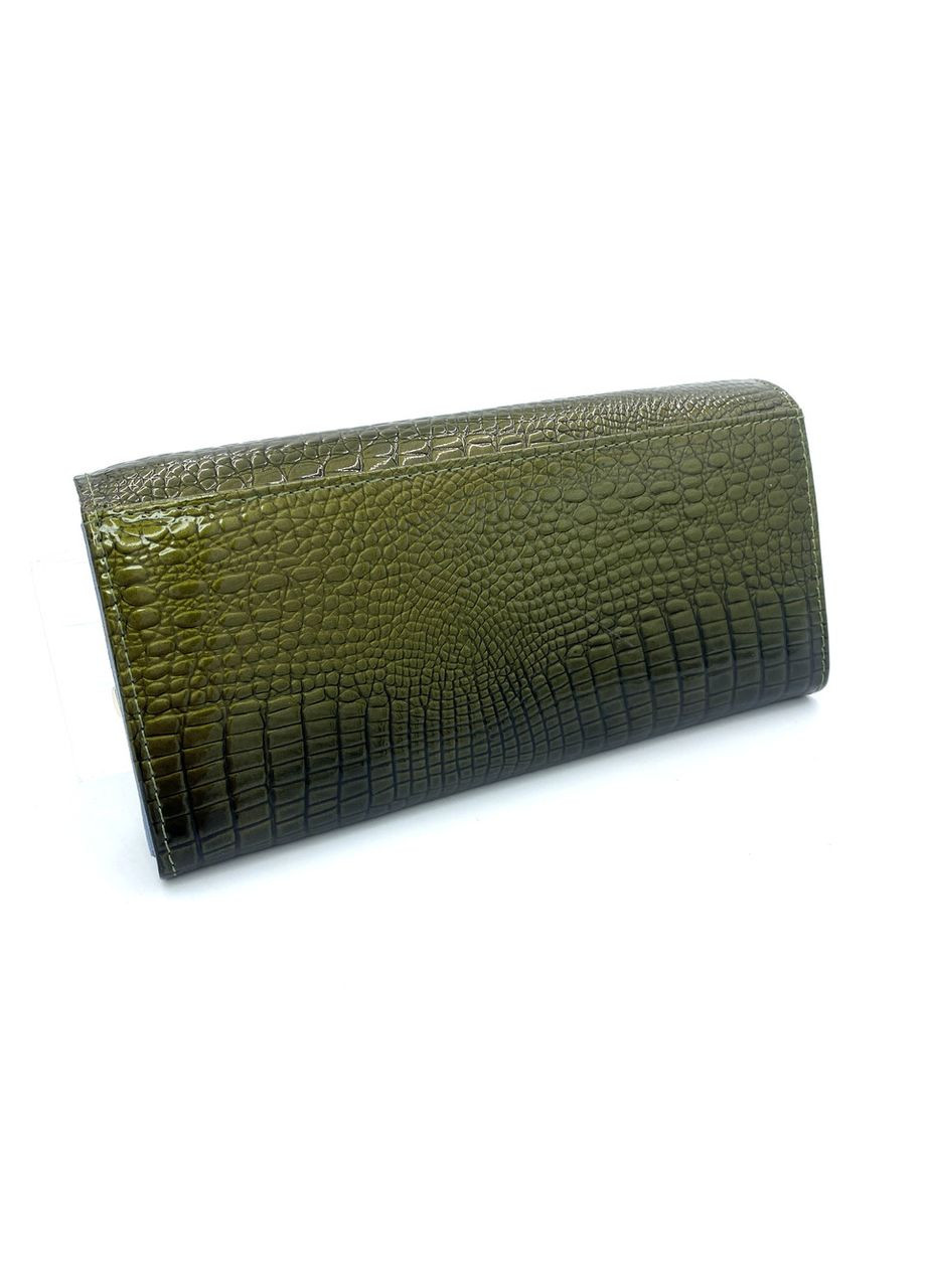 Жіночий гаманець з натуральної шкіри C826-195 зелений 18.5 х 9 х 3 Balisa (369157583)