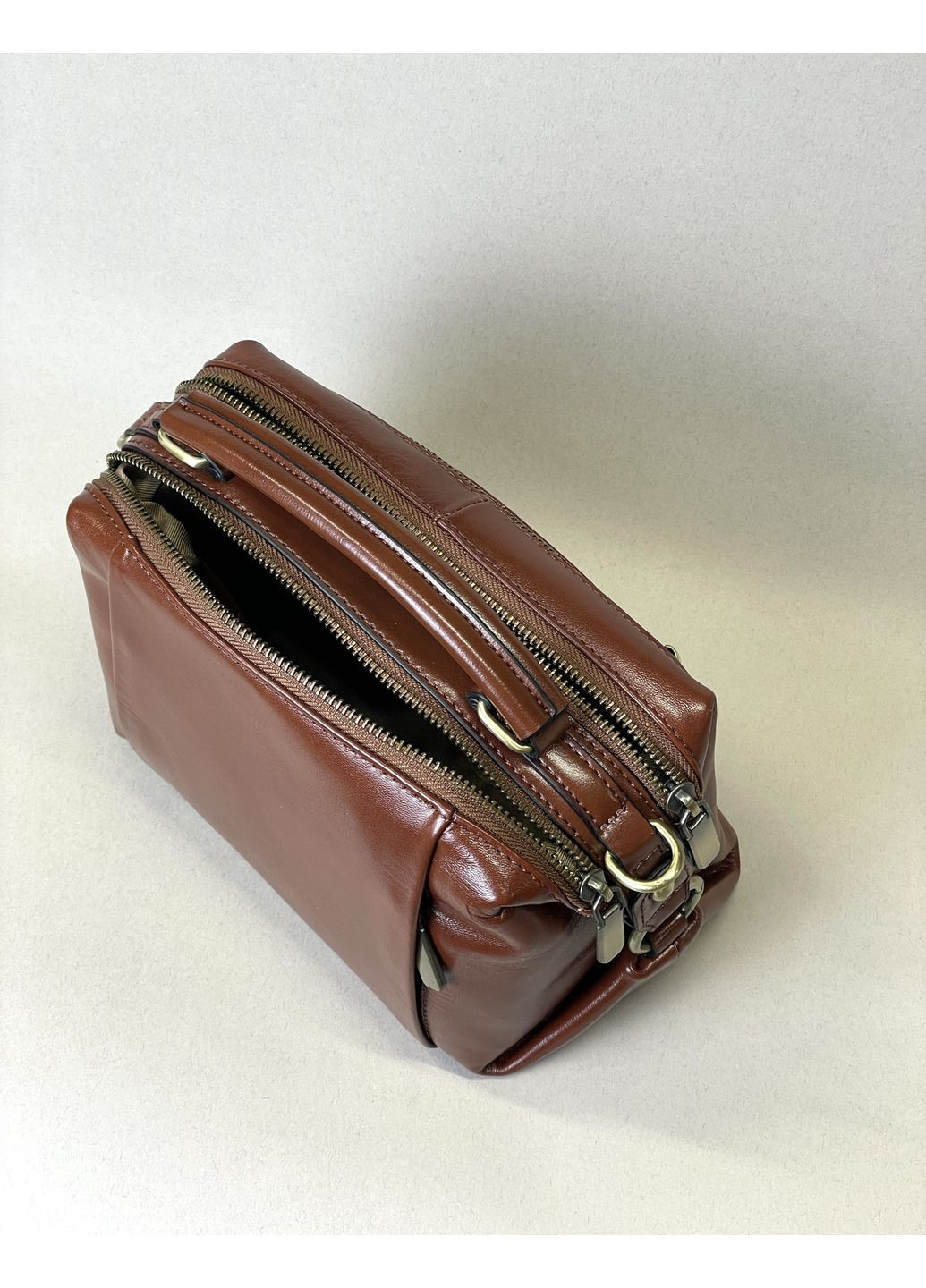 Кожаная сумка женская, средняя, на плечо, с ручкой, кроссбоди, натуральная кожа Genuine Leather Кросбоді (361376964)