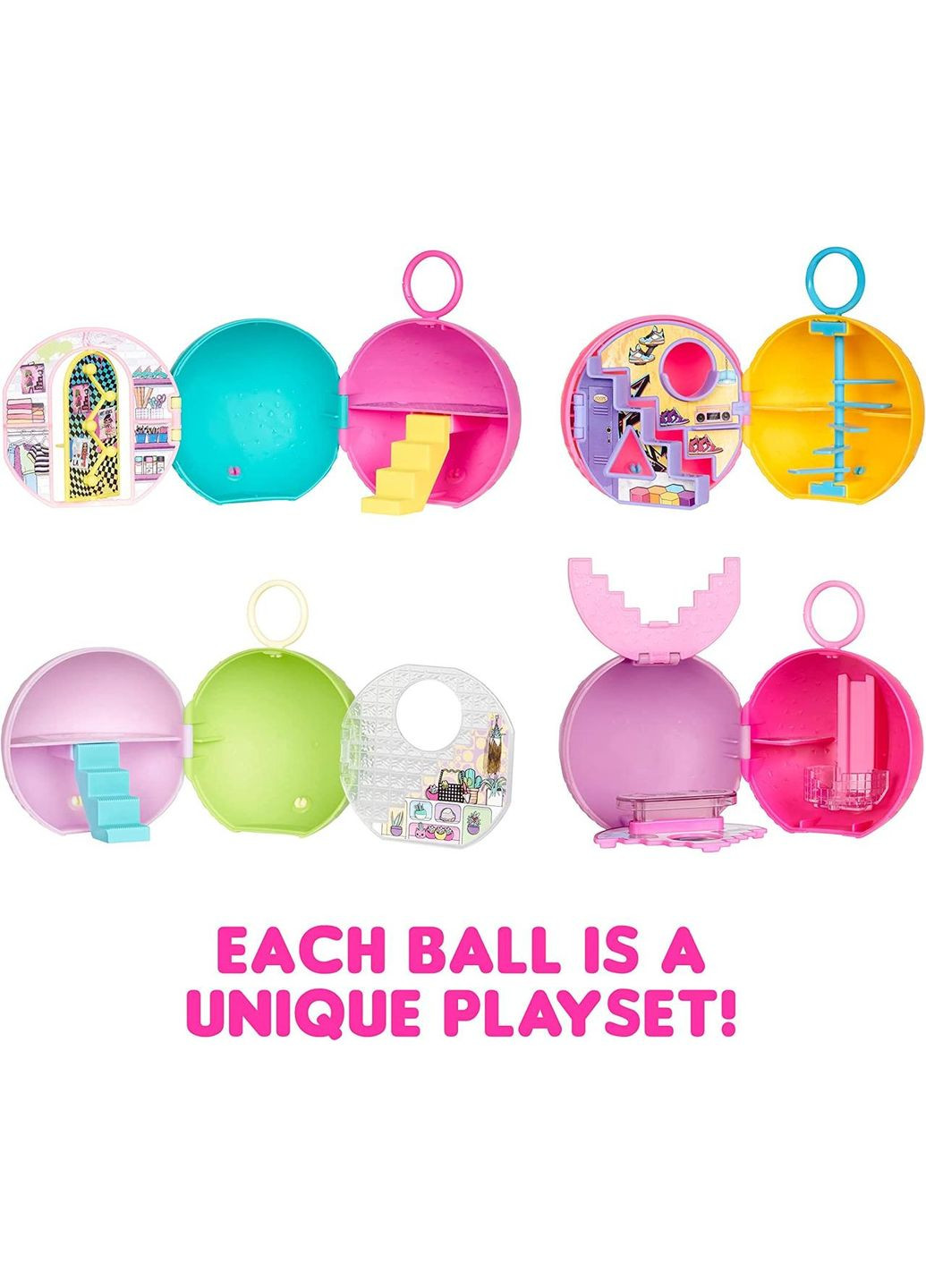 Ігровий набір Lol Surprise mini Family shops - with 3 Dolls, Surprises, Mini Dolls series 3 кукла лол 588467 L.O.L. Surprise! (323480656)