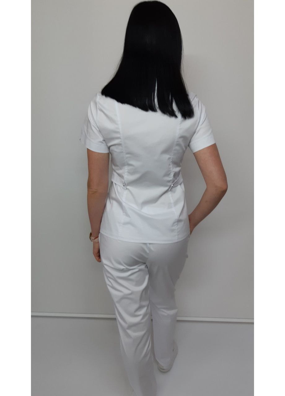Костюм женский медицинский Милан-Люкс стрейч-котон короткий рукав 54, No Brand (361360323)
