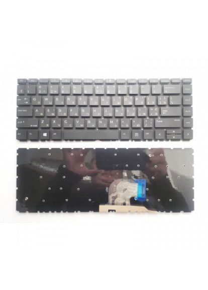 Клавіатура ноутбука (A46207) HP probook 440 g6, 445 g6 черна ua (275092279)
