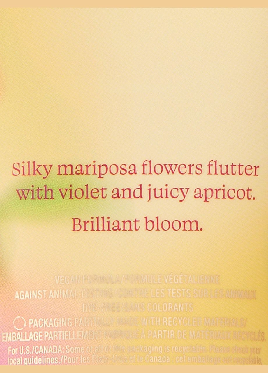 Лосьйон для тіла Vivid Blooms Fragrance Lotion BRIGHT MARIPOSA APRICOT, 236 ml Victoria's Secret (289727872)