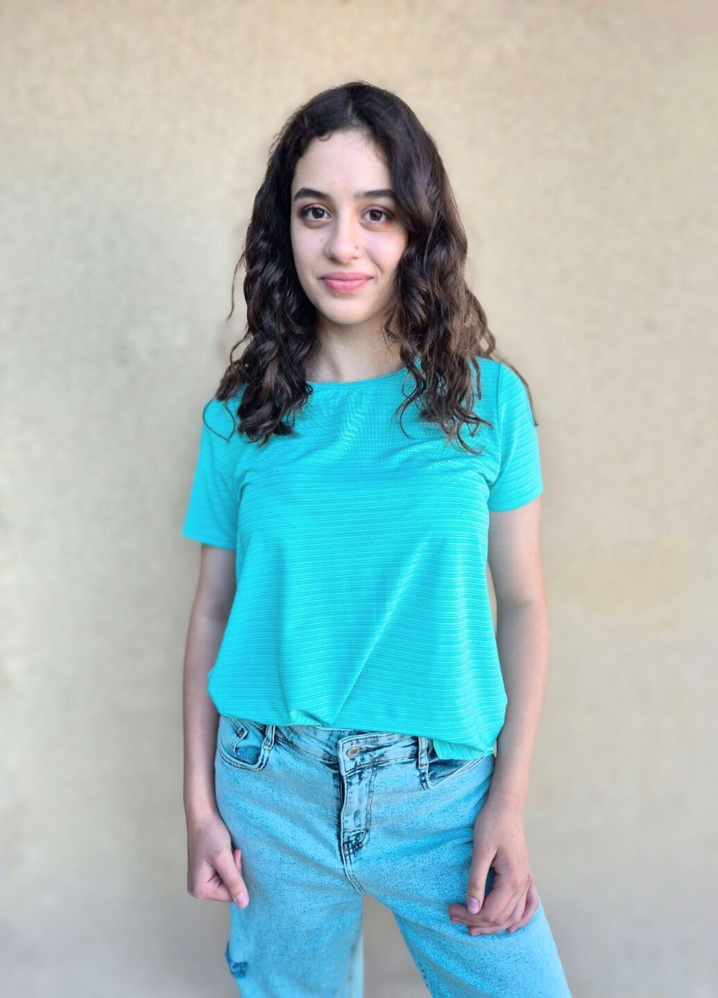 Футболка жіноча в тонку смужку в спортивному стилі Souluxe - (365716565)