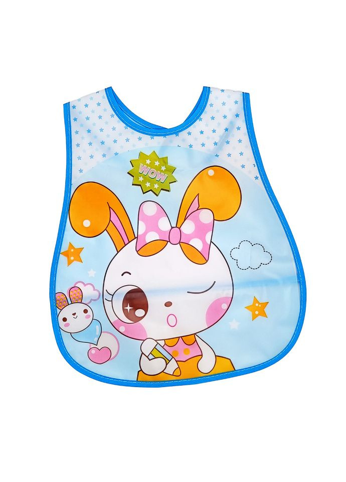 Слинявчик клейончастий "Bunny Wow" MGZ-0605-16 на липучці Megazayka (343276098)