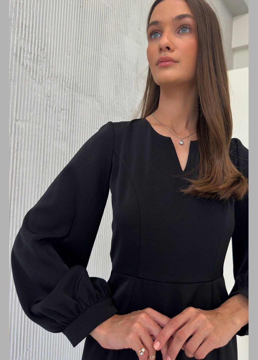 Чорна кежуал сукня Nenka