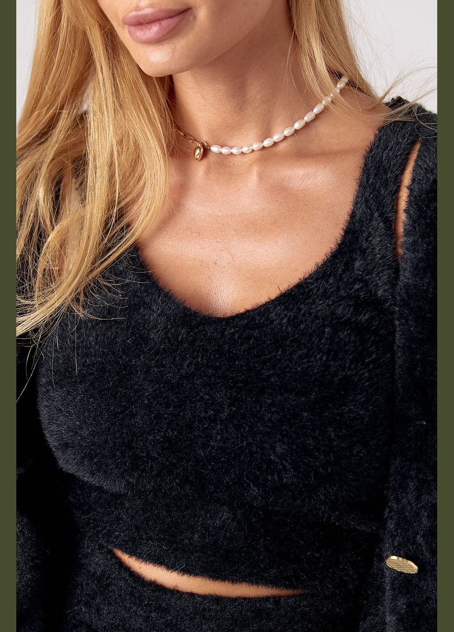 Женский костюм-тройка с альпаки Lurex (301765964)