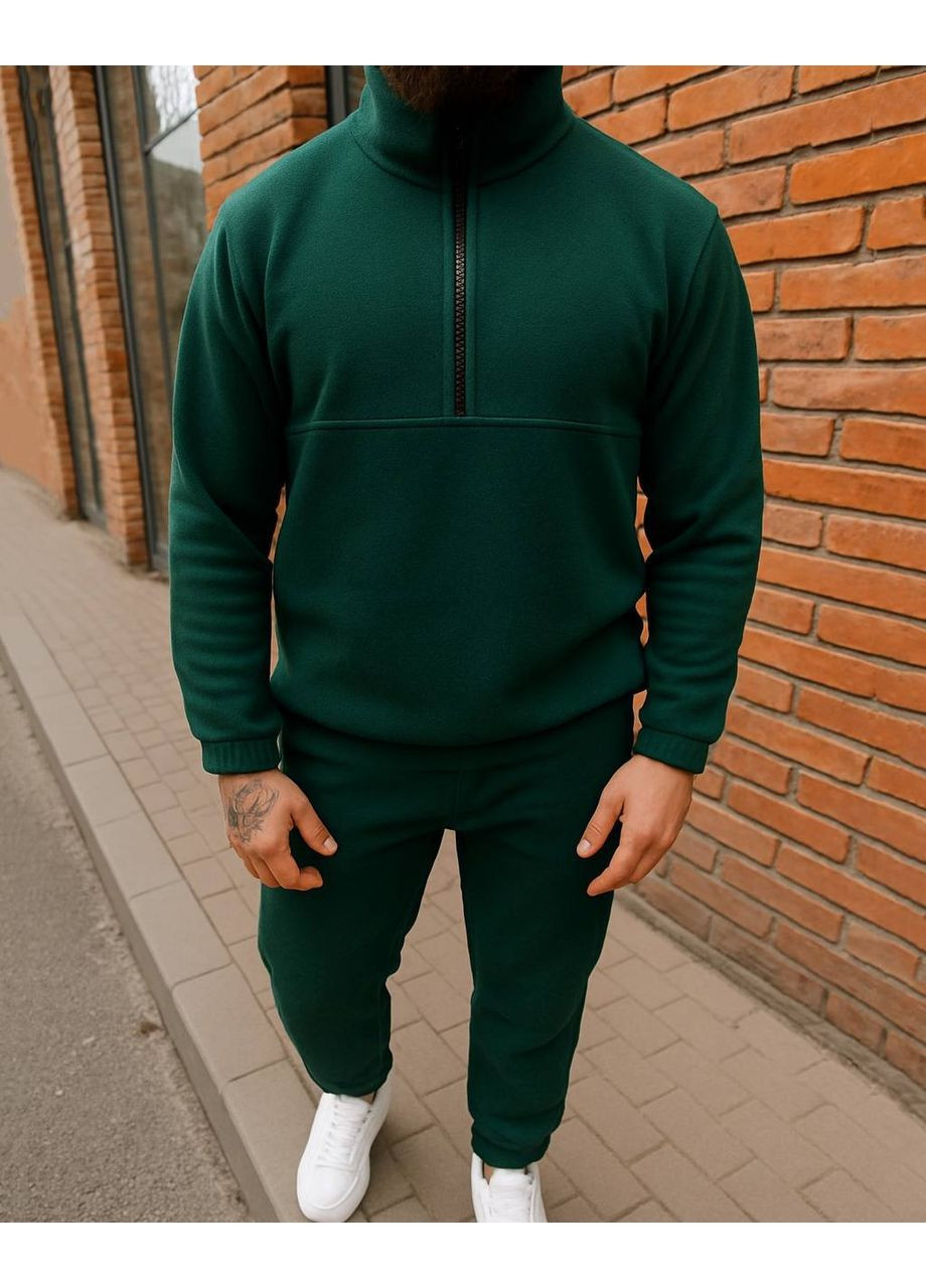 Чоловічий зимовий костюм із дуже щільного флісу — теплий, стильний та комфортний (заміри в описі) DK/DL Мода без кордонів (369503795)