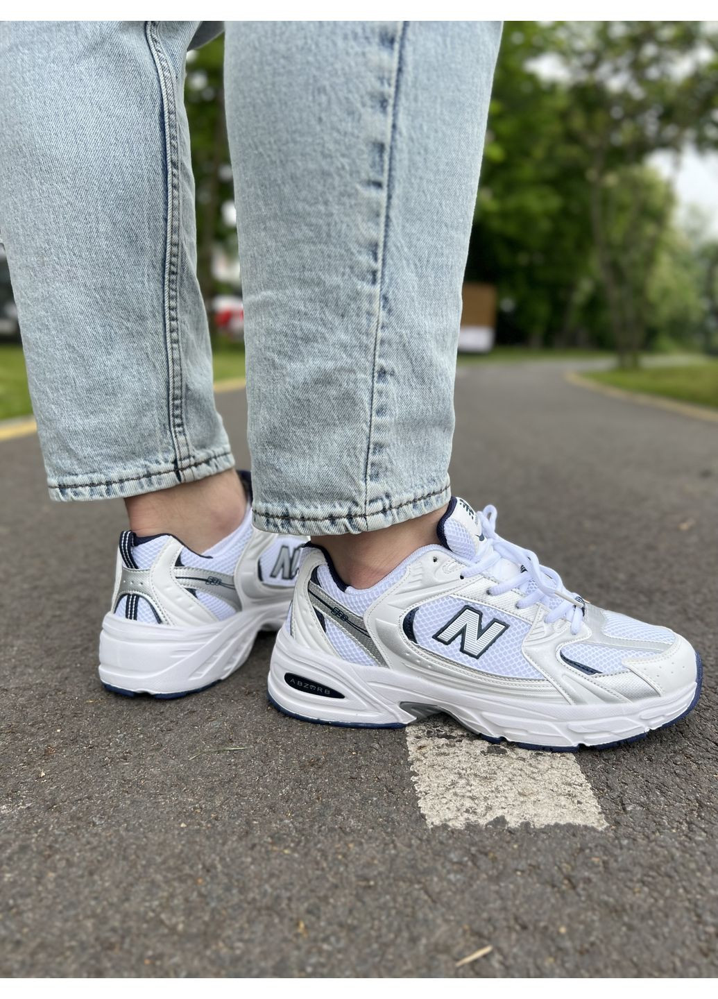 Цветные демисезонные кроссовки мужские new balance 530 нью беланс 530 No Brand