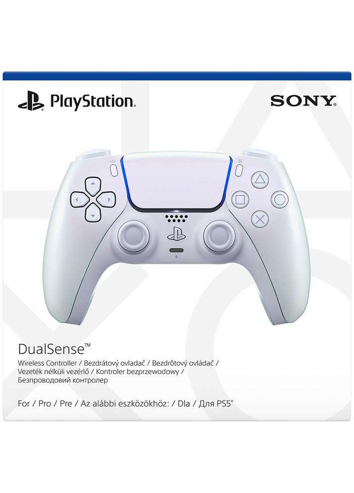 Геймпад PlayStation 5 Dualsense BT Chrome Pearl (1000044472) Sony (307355393)