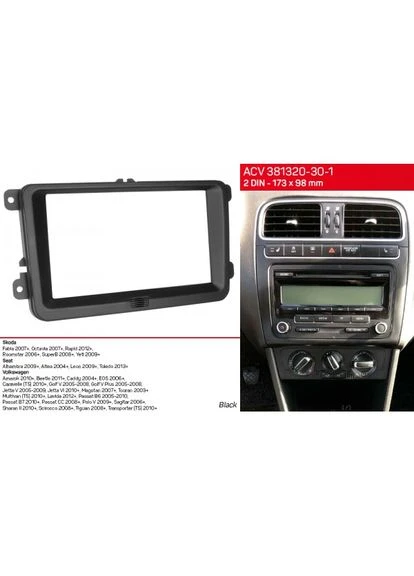 Перехідна рамка Volkswagen Skoda, Seat (381320-30-1) ACV (395862489)