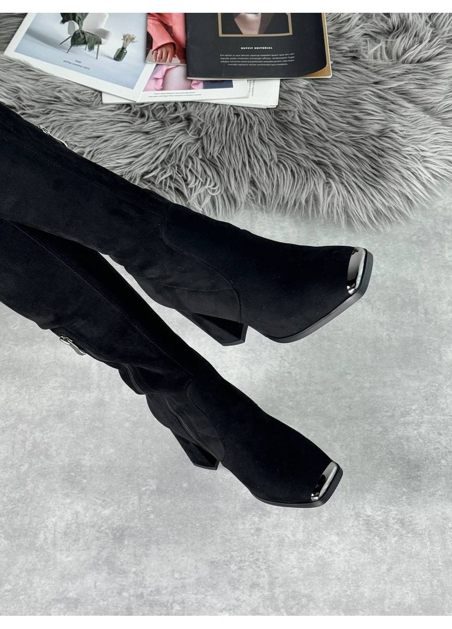 Ефектні жіночі ботфорти No Brand (367054780)