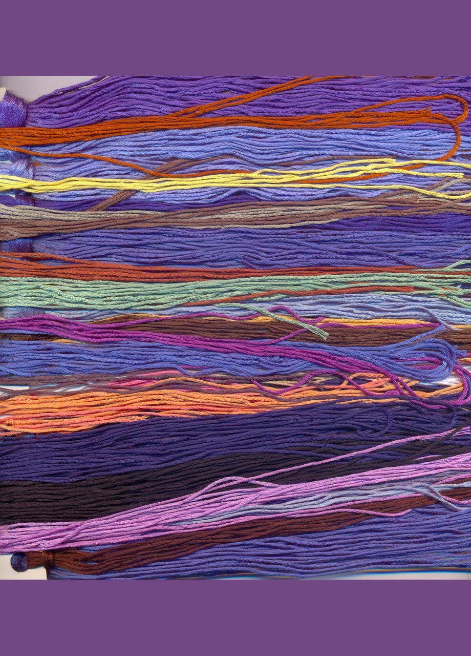 Набор для вышивания по нанесённой на канву схеме "The aurora borealis".AIDA 14CT printed, 55*43 см Joy Sunday (313613413)