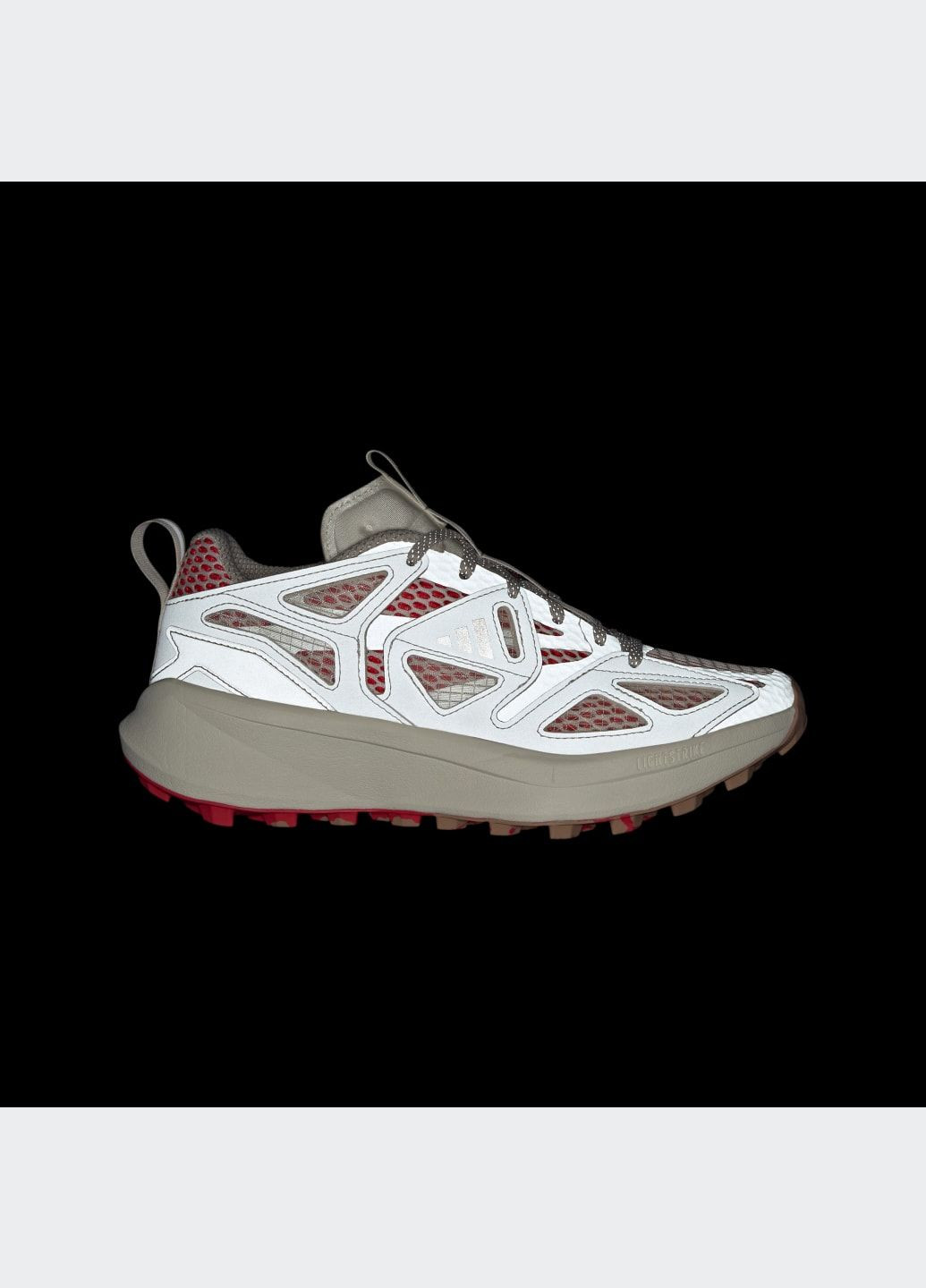 Кроссовки Kantai Trail adidas красные всесезоны (342394698)