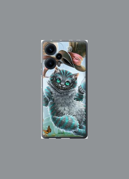 Чехол на Xiaomi Redmi Note 12 Turbo Чеширский Кот 2 "3993u-3025-2448" Endorphone (366064365)