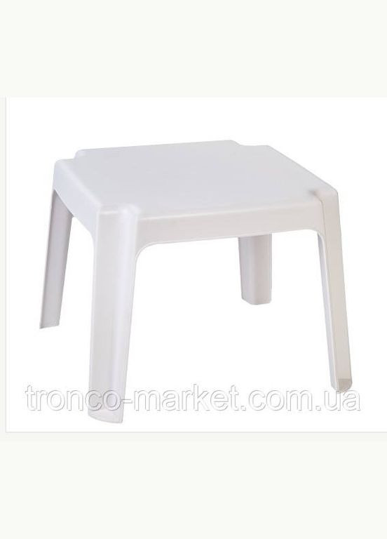 Столик для шезлонга білий Алеана (322594070)