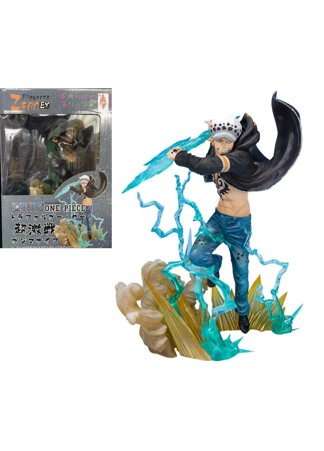 Фигурка Figuarts Трафальгар Ло Большой Куш One Piece ZERO Trafalgar Law 19см anime ОР 27.81 Funko (317258433)