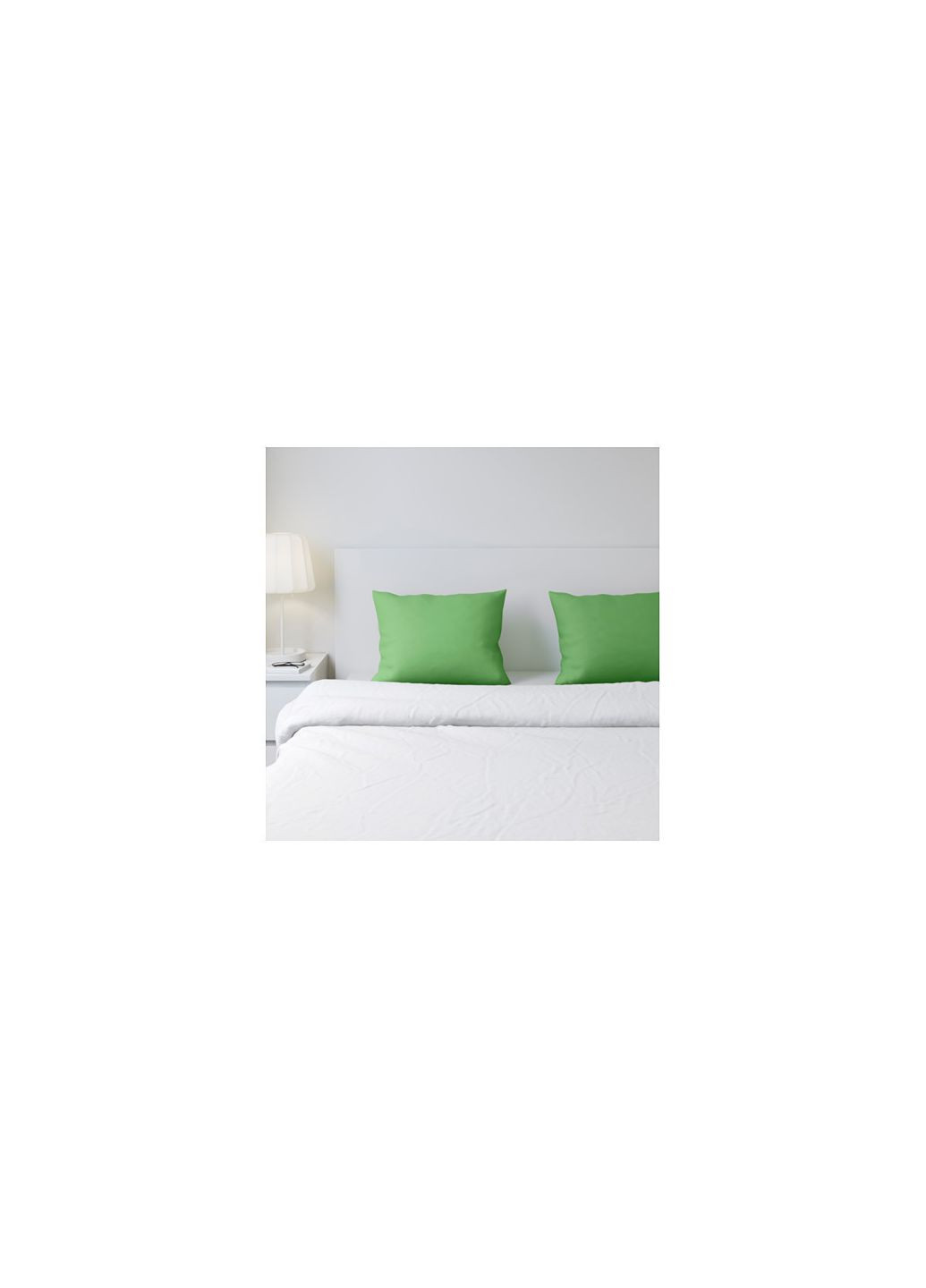 Наволочка на подушку 2 шт зеленый IKEA (277964855)