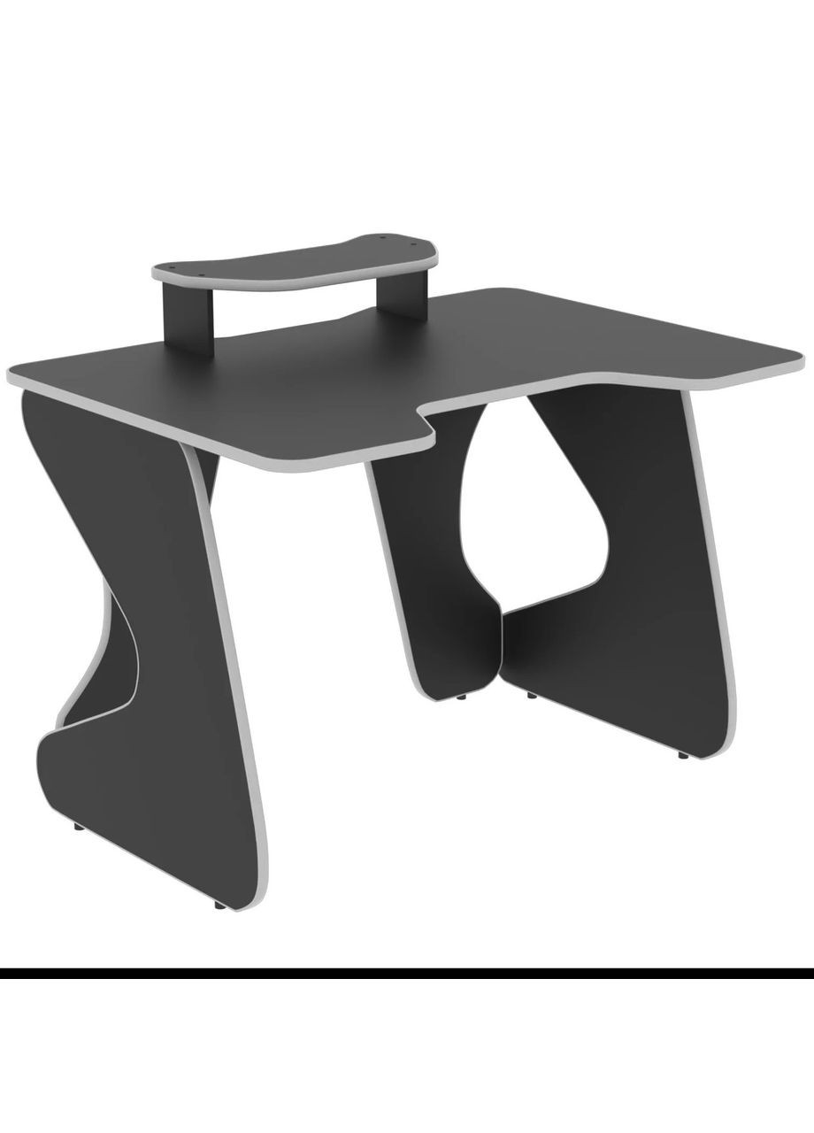 Комьпютерний стіл Геймерський стіл із міні надбудовою для екрану Liga (130 см) ЛДСП No Brand (353497977)