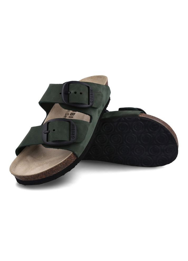 Зеленые шлепанцы ортопедические женские catania, (арт. gr-88365) (сербия) ( ) Grubin