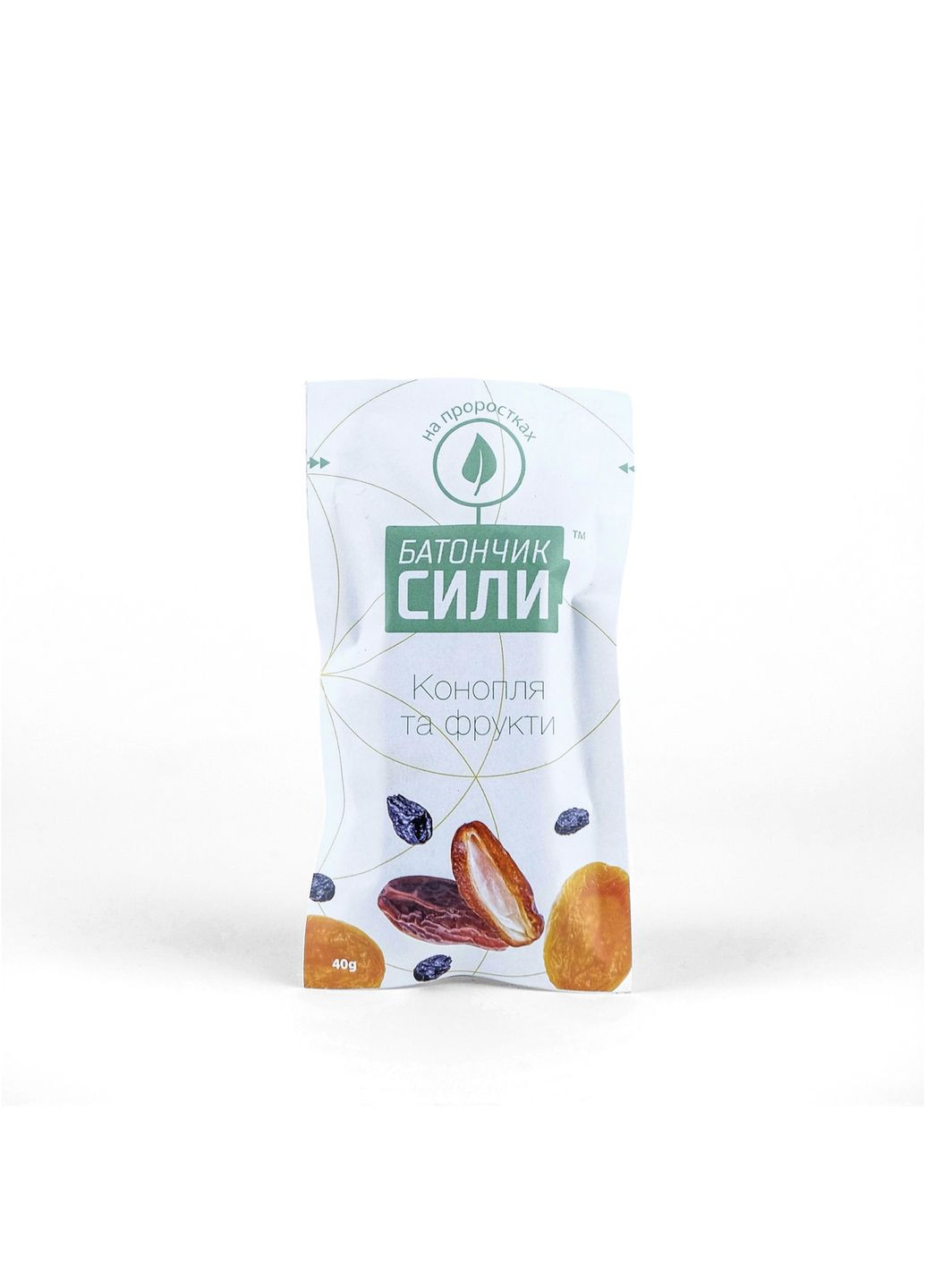 Батончик Силы Конопля и фрукты 40 г (14820221290010) Ineo products (361044815)