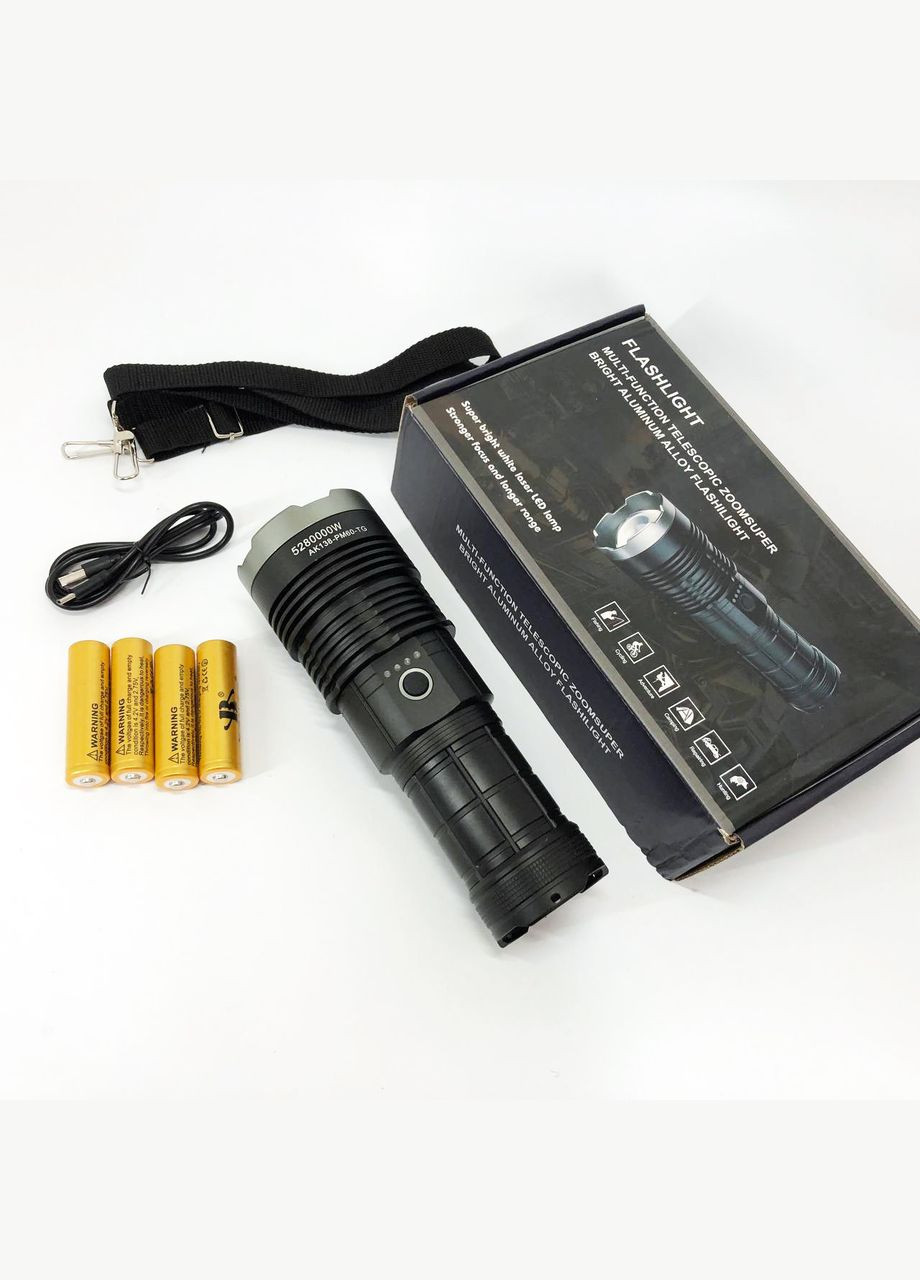 Топ-ліхтарик ліхтарик світлодіодний акумуляторний AK138, Лед ліхтар переносний, HQ-554 Сильний ліхтарик Police (352769380)