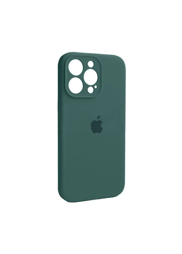 Силиконовый чехол для iPhone 13 Pro (55) pine green (закрытый низ) Apple (400067182)