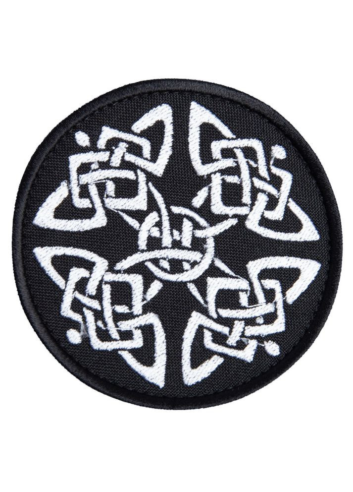 Шеврон нашивка на липучці Кельтського візерунка 8,3 см IDEIA (275871051)