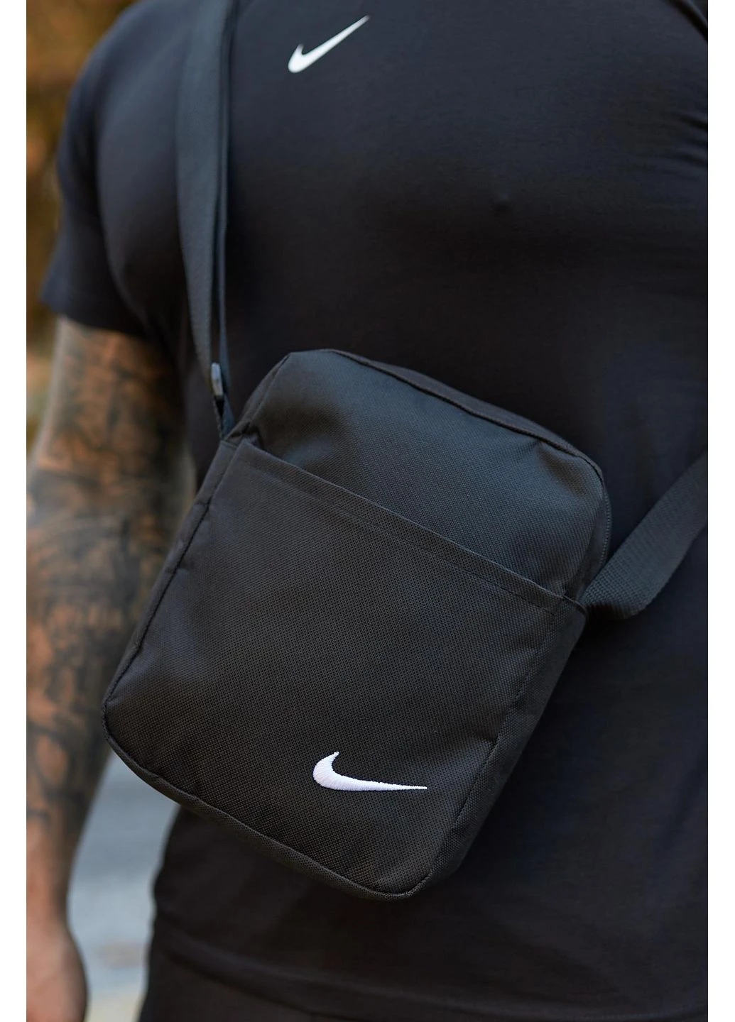 Барсетка чорна NIke - (395673667)