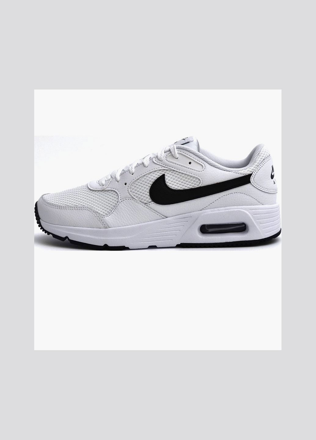 Белые демисезонные кроссовки мужские air max sc white cw4555-102 Nike