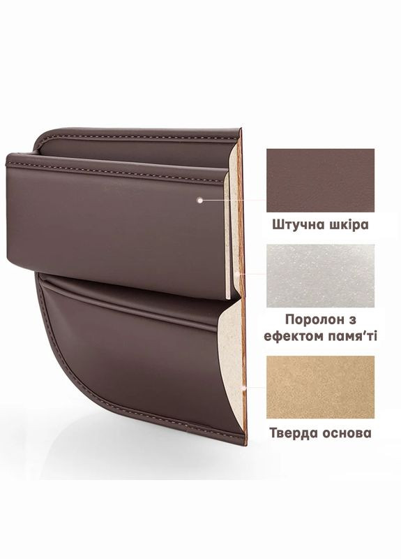 Органайзер автомобільний кишеня-органайзер між сидіннями з підстаканником Car organizer 4 UFT organizer4 (292312811)