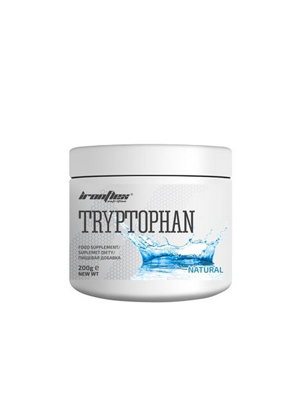 Аминокислота Tryptophan, 200 грамм Ironflex (293478647)