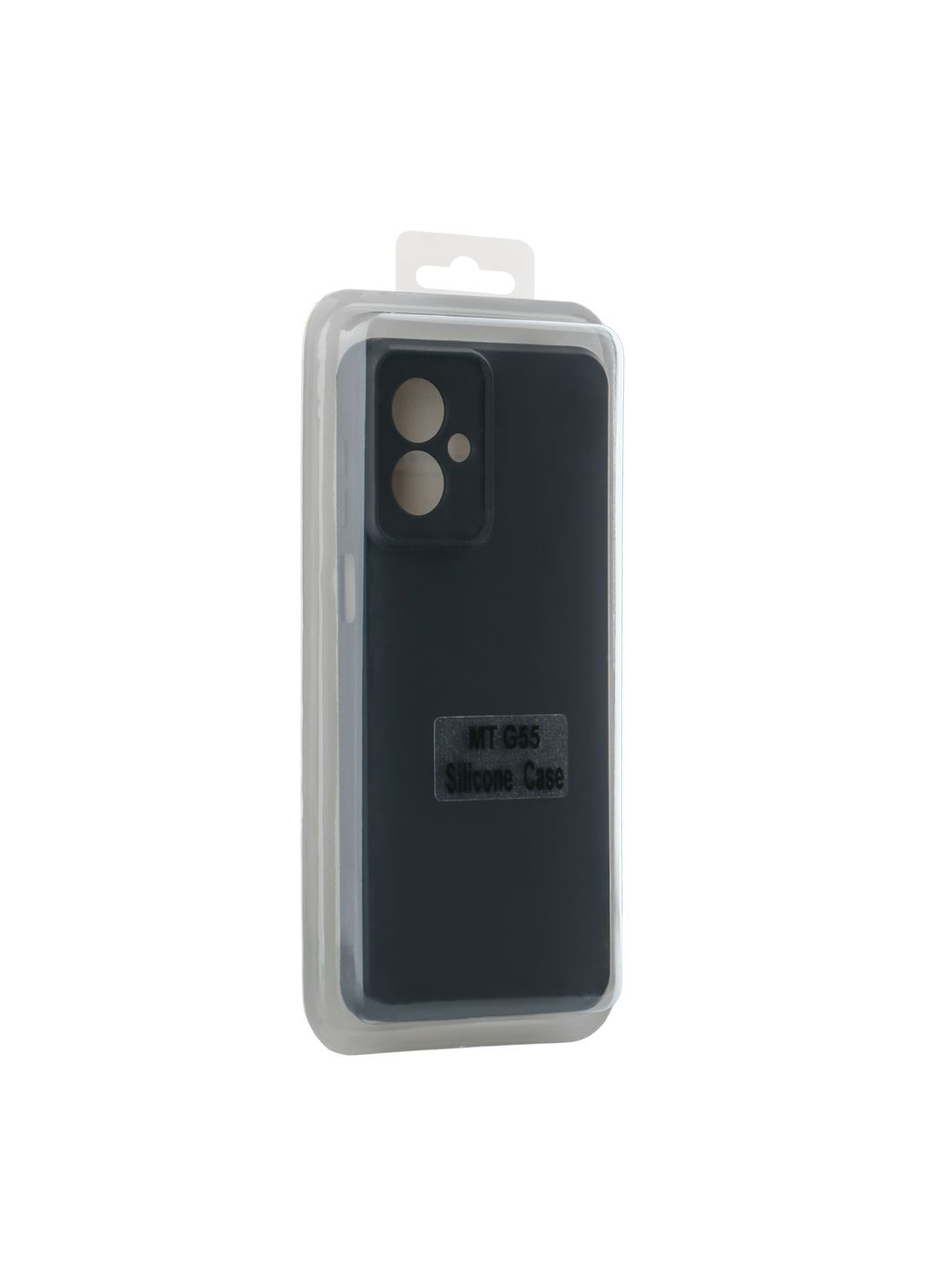 Чехол Silicone Cover Full Camera (A) для Motorola G55 Цвет 18.Black No Brand Motorola Moto G55 (336153009)