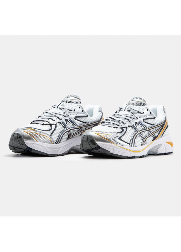 Білі Осінні кросівки чоловічі asics gt-2160 white silver orange асікс gt-2160 No Brand