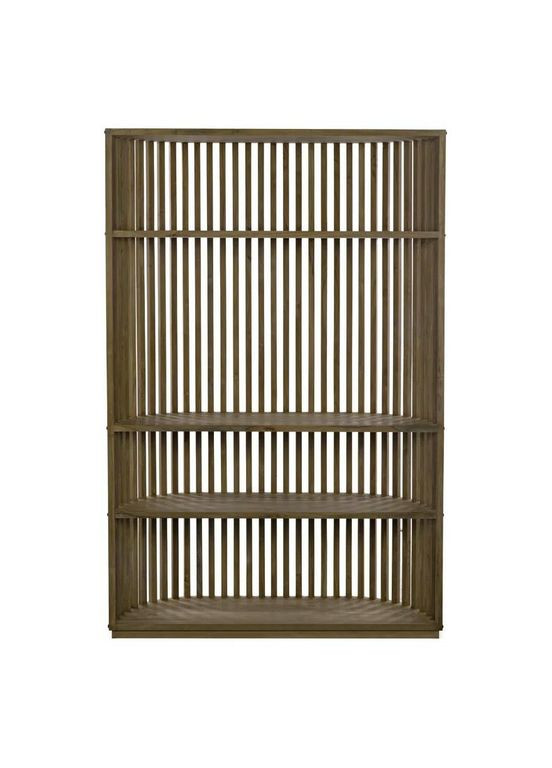 Стеллаж кухонный из дерева Маледи мускат (СТА-004007) No Brand (327848096)