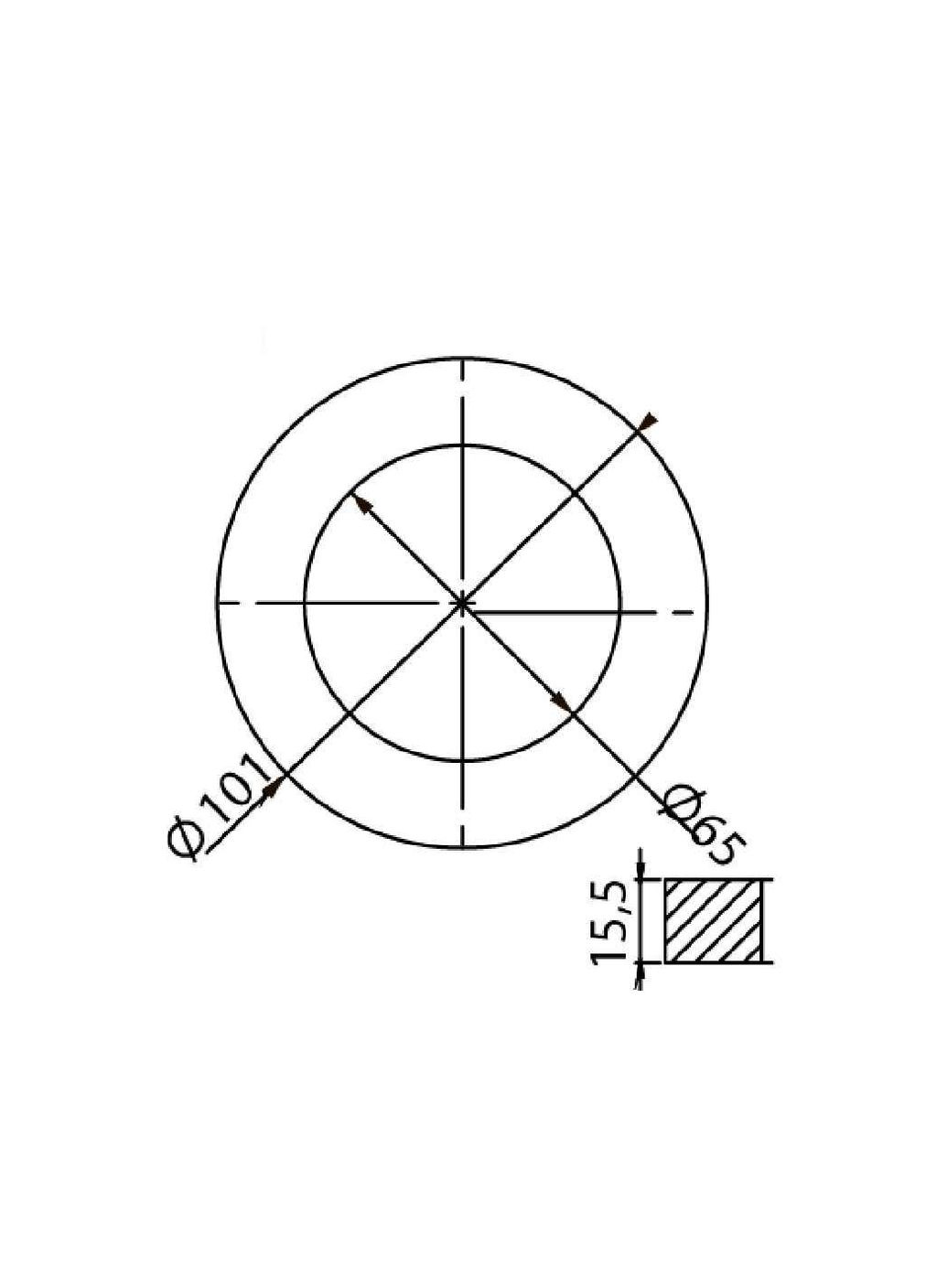 Арматура наповнювальна зливна, з тягою до верху Абу-00 Полімердеталь (365292107)