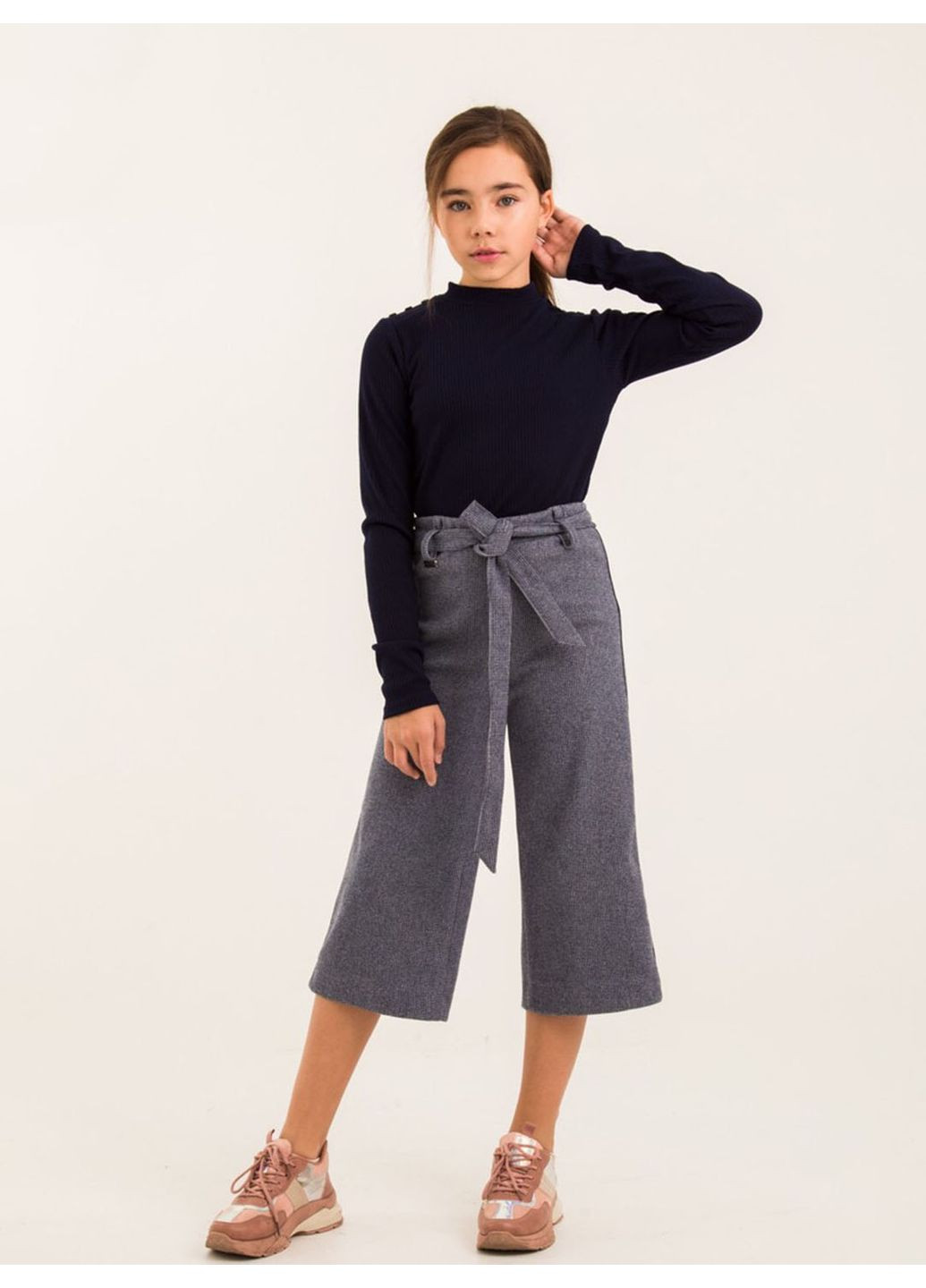 Синие демисезонные брюки Suzie