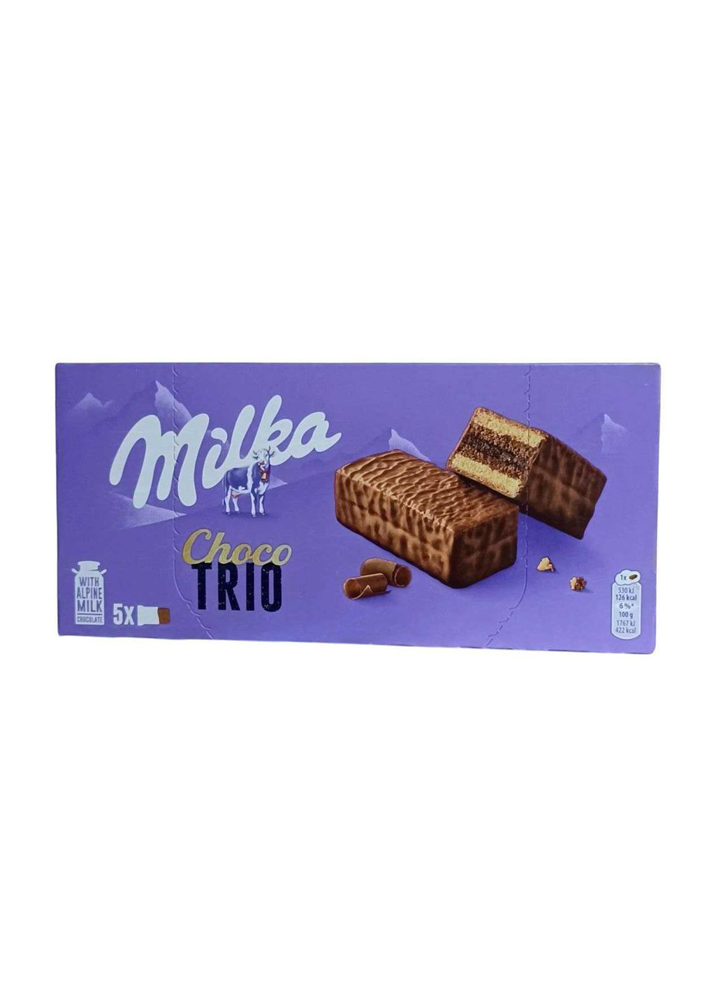 Тістечко Choco Trio бісквітне 150 г Milka (349811961)