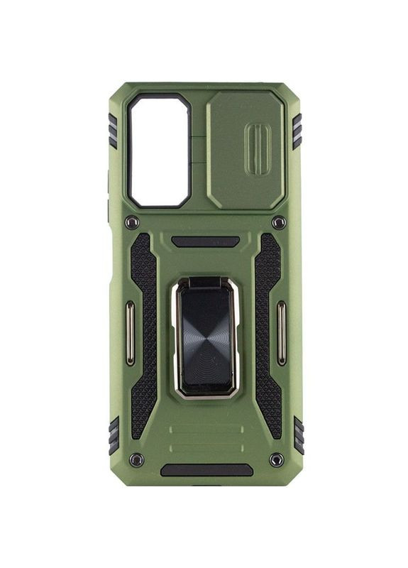 Ударостойкий чехол Camshield Army Кольцо для Xiaomi Redmi Note 11 (Global) / Note 11S / Note 12S Зеленый Epik (372498859)