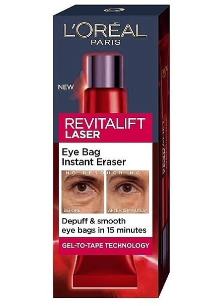 L'Oreal Paris Крем для мгновенной маскировки мешков под глазами Revitalift Laser Eye Cream Eye Bag Eraser 15ml (2-1321665) — Крем, Франция (380161962)