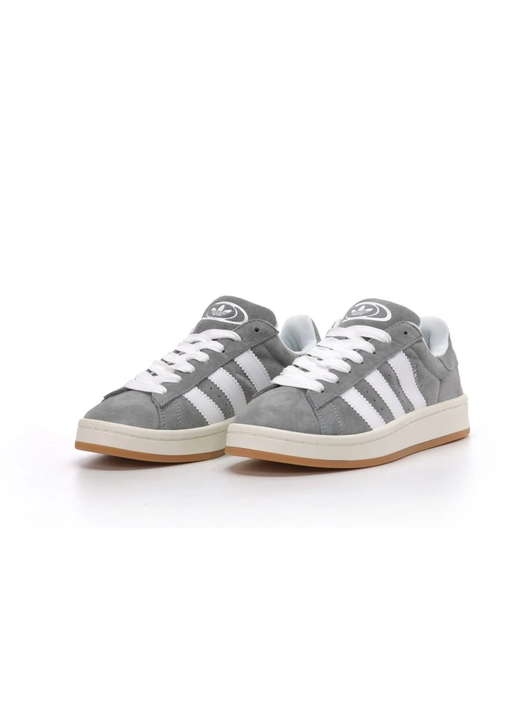 Цветные всесезонные кроссовки originals campus 00s shoes 'grey/white/gum' No Brand