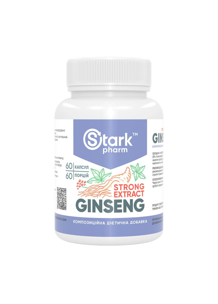 Ginseng Strong Extract - 60 caps Stark Pharm (369397386)