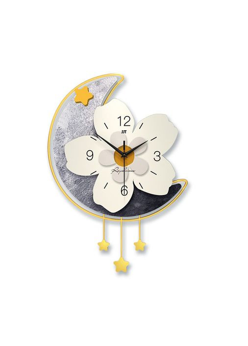 Годинник настінний дизайнерський Star Flower, безшумний JT22301 / 36x51 см SST (300076190)