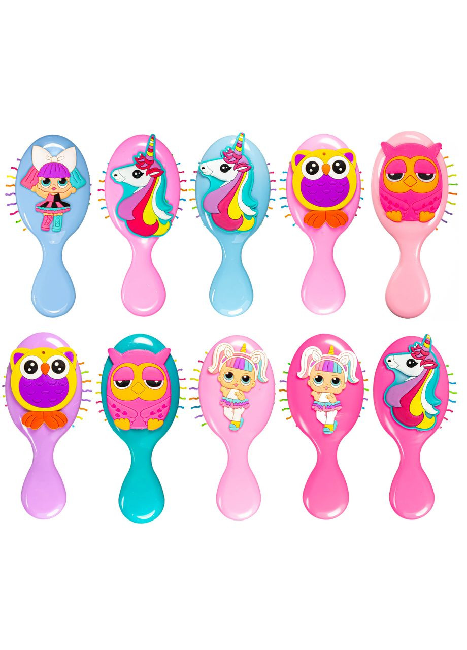 Расчёска для волос детская Дисней с цветными зубцами S-011 Kika (338426860)