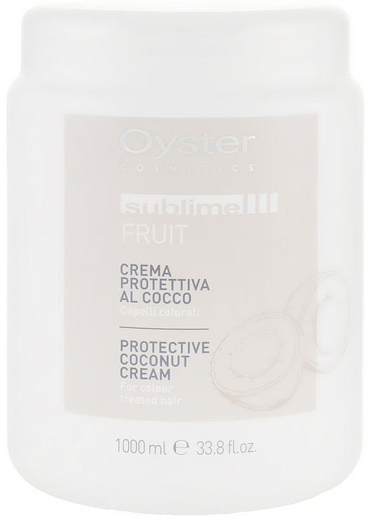 Маска для окрашенных волос с экстрактом кокоса Sublime Fruit Coconut Extract Mask 1000ml. Oyster (368661444)